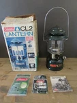 Coleman Lantern 288-700 Green Cl2 Picket Fence Globe 6-85, Orig Box - Nice!. Fixed Price $39.94.