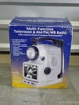 Advantage Industries Multifunction Portable Am/fm/wb Radio W/ Lantern Open Box. Fixed Price $39.95.