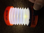 Thorfire Rechargeable Portable Collapsible Led Camping Lantern Orange 4 Pack. Fixed Price $35.75.