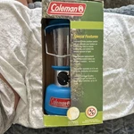 Nib New Coleman Personal Size Battery Power Camp Lantern Blue 16 Hours Switch. Fixed Price $24.50.