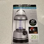 Emerson 20-led Utility Lantern Battery Powered Cordless Silver/black Camping. Fixed Price $13.00.