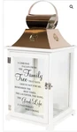 Carson Home Accents Family Tree Memorial Candle Lantern, 18.5"nwt. Fixed Price $25.99.