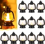 12pcs Mini Lantern Decor Western Table Centerpiece Small Vintage Camping. Fixed Price $28.20.