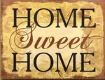 New Adeco Decorative Wood Wall Hanging Sign Plaque Home Sweet. Fixed Price $22.99.