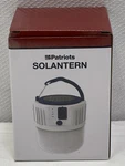4 Patriots Solantern Solar Powered Lantern Survival Bug Out Bag Camp Nib New. Fixed Price $23.40.