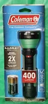 ***coleman Il 400 Led Flashlight (400 Lumens) W/battery Guard***. Fixed Price $34.95.