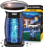 Solar Bug Zapper Outdoor Waterproof, Portable & Rechargeable With Pan. Fixed Price $44.15.