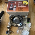 Sears Hillary Propane Stove Lantern Lightweight Backpacking. Fixed Price $10.99.