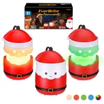 Everbrite 3 Pack Santa Claus Lantern Sets Holiday Decoration Light 5 Modes. Fixed Price $21.99.