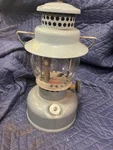 Vintage Jc Higgins Lantern Model 710.74001 Sears Blue Single Mantle Gas Usa. Fixed Price $99.95.