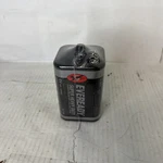 Eveready 6v Battery, Super Heavy Duty 6 Volt 1 Count New And Sealed. Fixed Price $9.99.