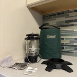Vintage Coleman Northstar Model 2500 Single 1 Mantle Propane Camp Lantern Black. Fixed Price $59.00.