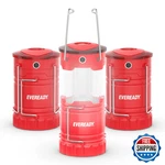 Eveready Led Camping Lantern 360 Pro 3-pack Super Bright Tent Lights Ipx4 Water. Fixed Price $45.98.
