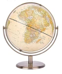 Annova 8" Rotating All Direction Antique Globe World Metal Arc & Bronzed Base. Fixed Price $49.99.