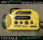 Vintage 1980's Wilson Model Wfr60 Am/fm Radio Flashlight Retro. Fixed Price $17.90.