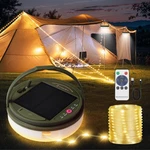 Solar Camping String Lights, 39.4ft Portable Waterproof Light With 8 .... Fixed Price $31.67.