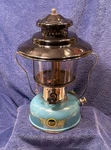 Clean Blue/black Sears By Coleman Big Hat Lantern Dated 2/65--restored. Fixed Price $114.99.