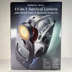 Sharper Image Gt114 Survival Lantern 11 Functions Tv Radio Weather Clock. Fixed Price $31.45.