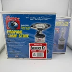 Century Primus Single Burner Trail Scout 2058 Propane Camp Stove W/ 5400 Lantern. Fixed Price $37.49.