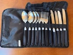 Coleman Camping Cutlery Set 12 Pieces Plastic Handles New. Fixed Price $19.99.
