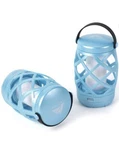 Ozark Trail Led Flame Light Lantern, 100 Lumen, 2 Pack, Teal. Fixed Price $21.99.