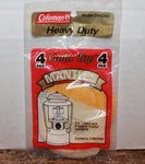 Vintage Coleman Gold Top Heavy Duty Mantles Model #21a104g, Pack Of 4 Nos. Fixed Price $9.99.