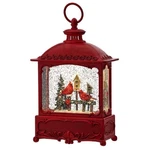 Regency Int'l 11" Led Cardinal Lantern Water Globe With Timer, Multicolor. Fixed Price $70.99.