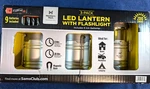 Member's Mark 3-pack Led Lantern W/ Flashlight. Fixed Price $39.72.