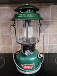 Coleman Green Lantern Model 220j Double Mantle Pyrex Glass. Fixed Price $32.00.