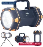 Ayl Led Camping Lantern Rechargeable, Flashlight 8 Light Modes, 4800mah. Fixed Price $16.42.
