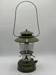 Vintage Sears Big Hat Avocado Coleman Lantern Model 72243 - Untested. Fixed Price $265.00.