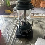 Vintage 1986 Coleman Power House Lantern 290-700 Picket Fence Globe + Hard Case. Fixed Price $80.00.