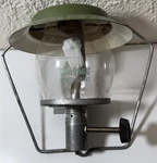 Vtg Bernzomatic Porta Light Single Mantle Propane Lantern W/ Pyrex Globe Works. Fixed Price $22.00.
