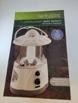 Northpoint 12-led White Battery Operated Multifunction Built In Radio Lantern. Fixed Price $20.00.