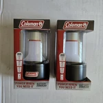 Coleman - 800 Lumen Led Lantern W/battery Guard 3 Light Modes Red 2 Pack. Fixed Price $39.97.