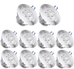 10 Pack,pocketman 110v 5w Dimmable Led Ceiling Light Downlight,cool White Spo.... Fixed Price $101.93.