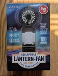 Collapsible Lantern-fan *led Light 2-in-1 Combination With Handle (open Box). Fixed Price $4.99.