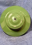 1960's Coleman Green Porcelain Big Hat Vent For Model 228f Lanterns - Few Chips. Fixed Price $19.99.