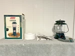 Coleman 5155 Green Propane Lantern Adjustable Camping Emergency New Open B. Fixed Price $30.02.