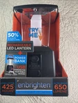 Ge, Enbrighten 650 Lumen 425 Hours Rechargeable Led Lantern Usb Power Bank. Fixed Price $24.99.