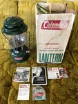 Coleman Gas Lantern Vtg. 220h 195 2-burner In Box 1974 Camping Fishing Nice. Fixed Price $59.95.