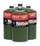 Evergreen Farm And Garden Coleman Propane Replacement Fuel Cylinders 16 Oz Ca.... Fixed Price $115.20.