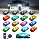 Mictuning C4 16pcs Rgbw Led Rock Light - Full-angle Ultra-bright Lamp Waterproof. Fixed Price $293.39.