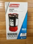 Coleman Quad Elite Led Lantern - 360 Lumens/400 Hours New. Fixed Price $49.00.