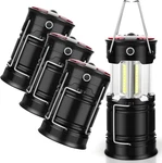 4 Pack Lantern Camping Essentials Lights, Led Flashlight For Power Outages, Tent. Fixed Price $64.39.