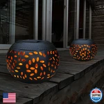 2-pack Solar Table Lights Outdoor Dancing Flickering Flame Lamp Ip44 Waterproof. Fixed Price $48.33.