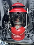 Vintage Coleman 200a Camp Lantern Red 02/1973. Fixed Price $69.99.