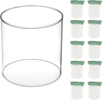 10-pack Propane Lantern Mantles With Glass Globe: U-shape & Standard Replacement. Fixed Price $19.01.