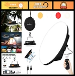 Iodoo 16500mah 60w Rechargeable Camping Light With Remote 3000lm 2700/4000/6500k. Fixed Price $89.99.