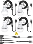 4 Pack Portable Led Bulb, 5w Usb Camping Light For Garage Warehouse Car Truc. Fixed Price $41.71.